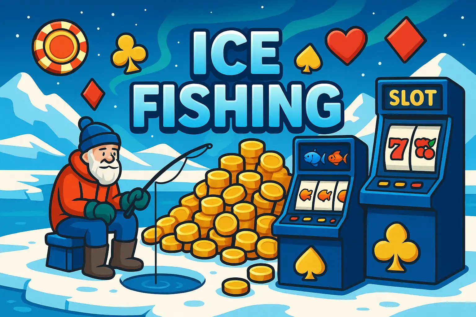 Ice Fishing Game App қалай жұмыс істейді